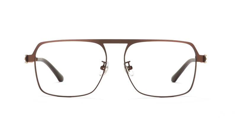 Titan legierung Brille Rahmen Photo chromismus fertig Myopie Brillen Männer Frauen mit Sonnenbrille grau verschreibung pflicht ige Myopie Brillen – Detail 14