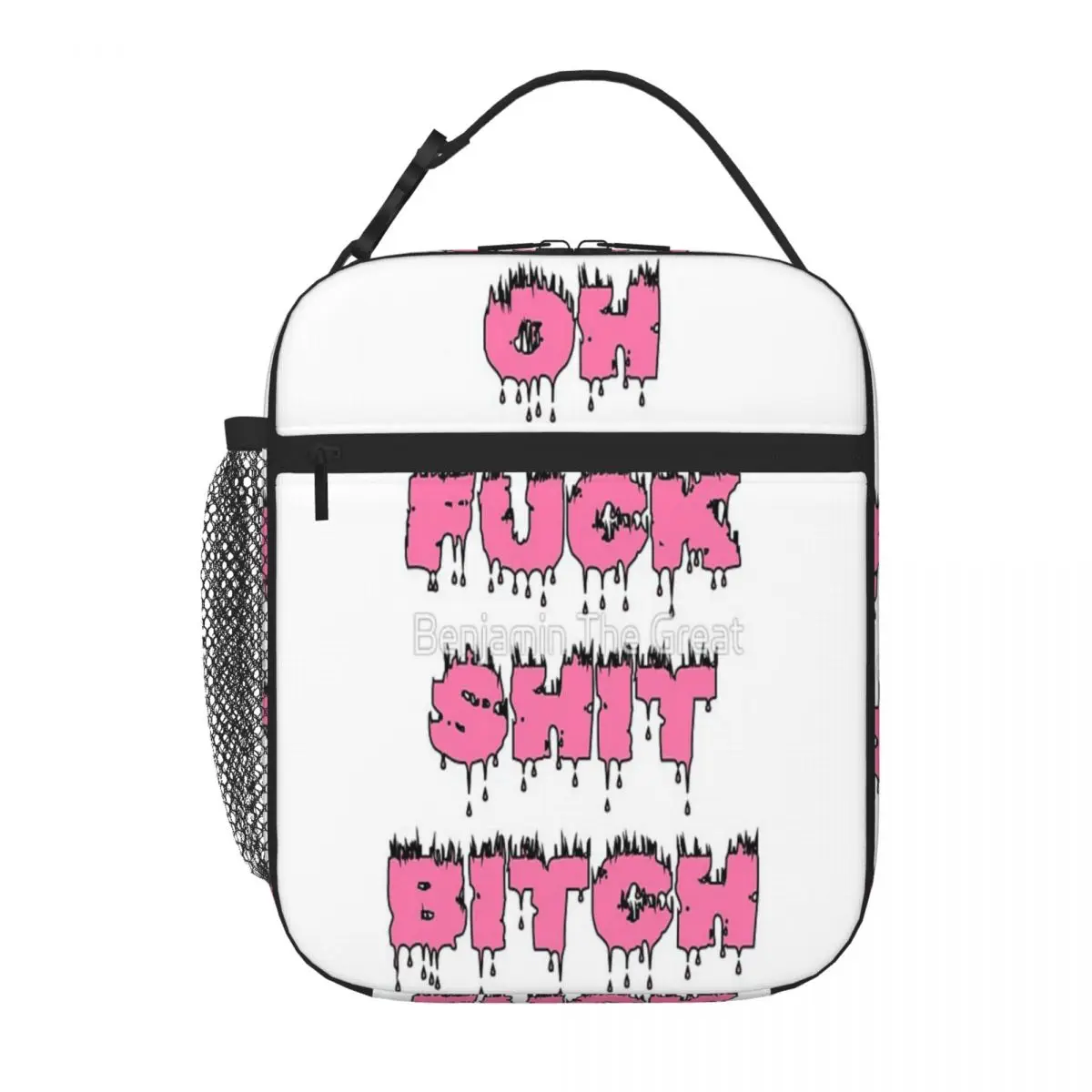 Pink Mo Bamba Sheck Mw Lunch Tote Cooler Bags Lunchbox Bag