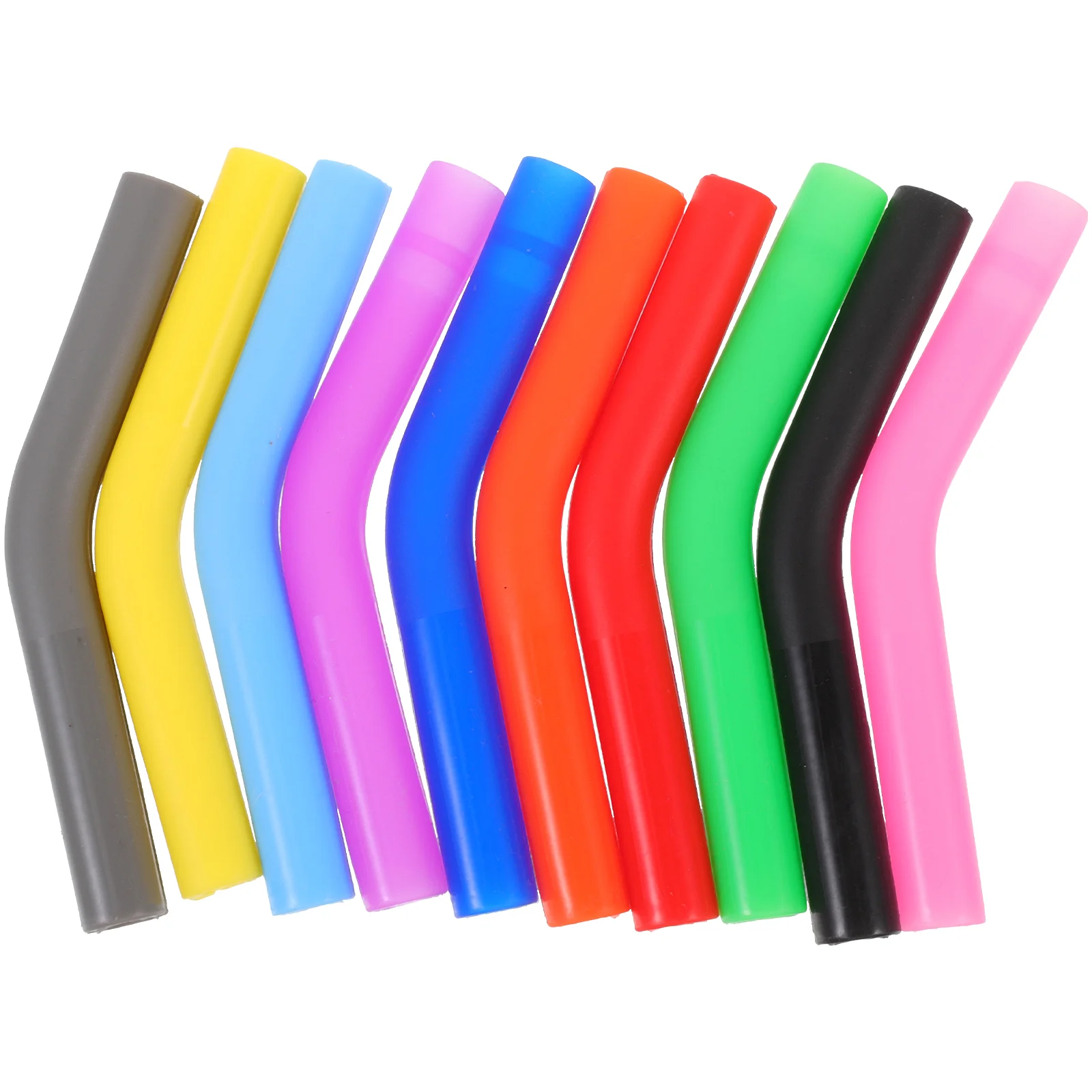 

10Pcs Silicone Straw Tips Cover Drinking Straw Tip Cover for Stainless Steel Straws