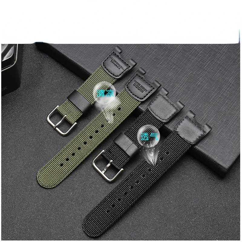 Nylon Watch Strap for Casio G-SHOCK Series Watch Strap GW-3500