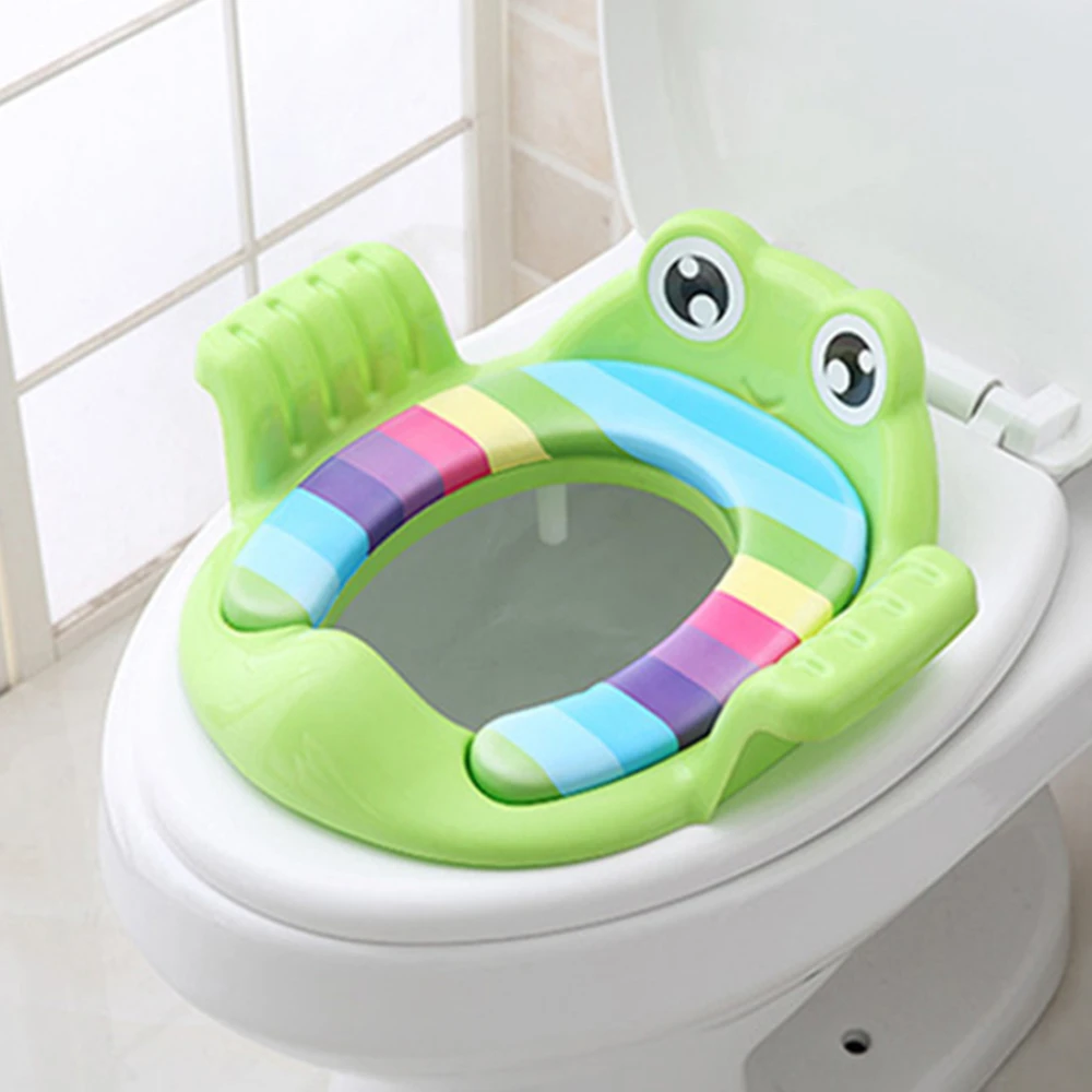 Folding Baby Potty Infant Kids Toilet Training Seat With Adjustable