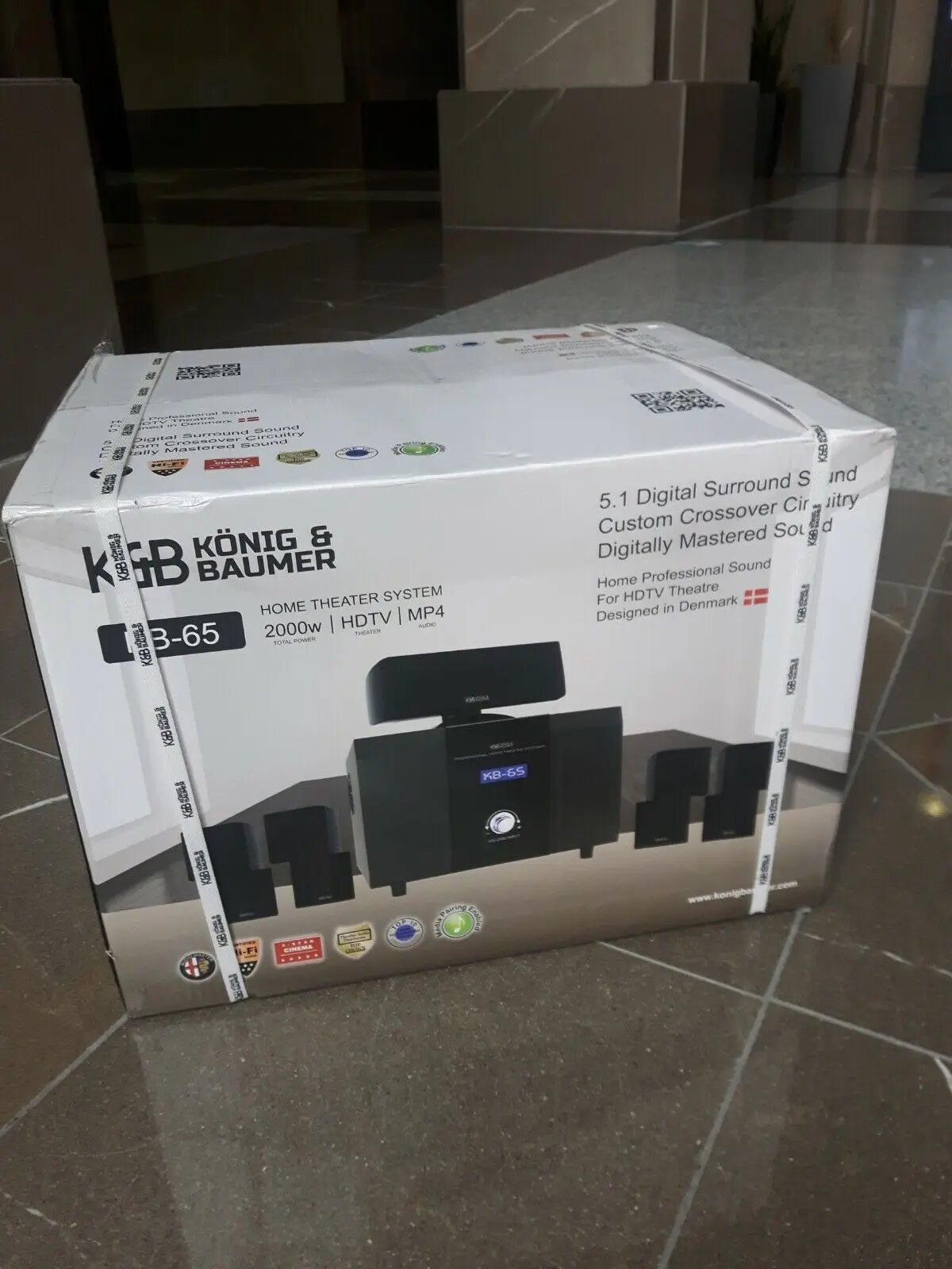 

aa KB-65 Konig & Bauer Digital Sound System - Home Theatre and Business