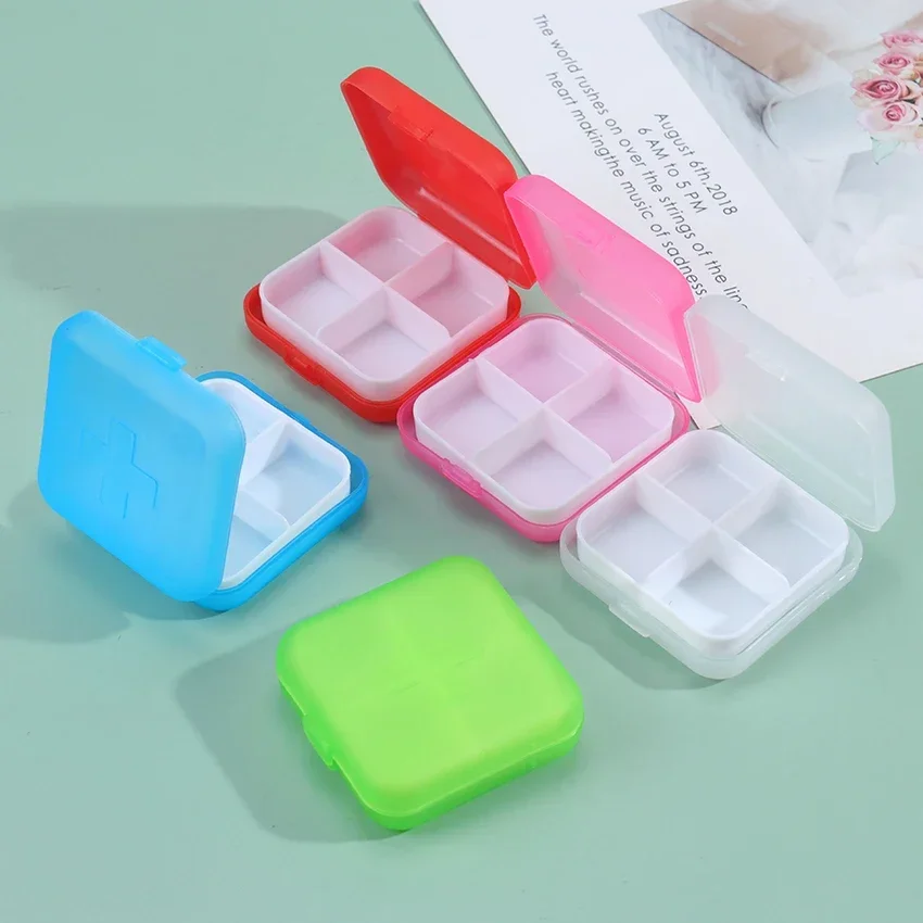 フラミンゴ サボテン ピルケース フラミンゴ・サボテンデザインピルケース ストレージ薬ホルダー