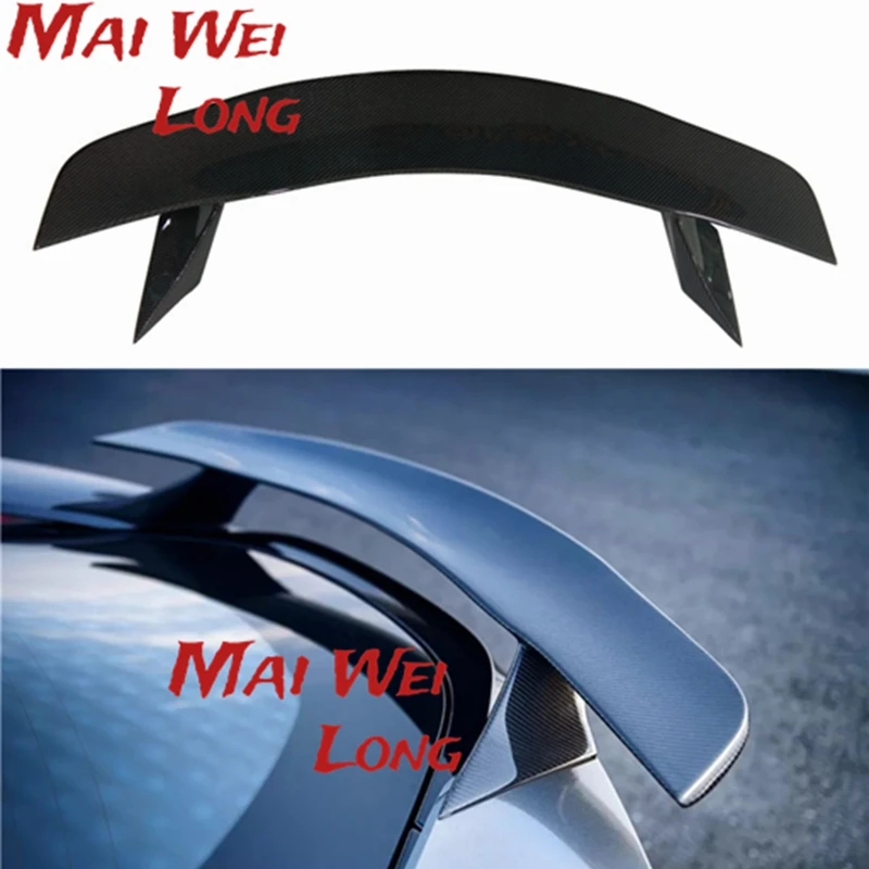 

Car Styling Rear Spoiler Wing Carbon Fiber Rear Spoiler Trunk Lip Boot Wing Decoration For BMW i8 2014 2015 2016 2017 2018 2019