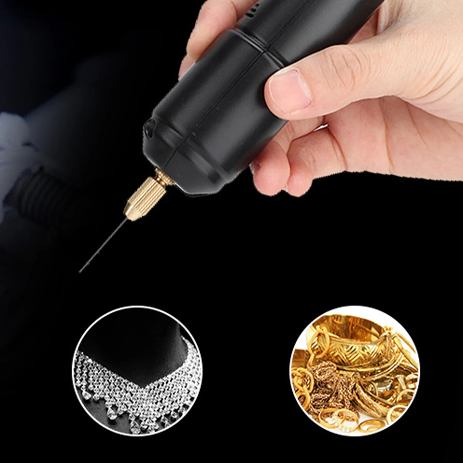 DIY Jewelry Tools Mini Electric Drills Portable Handheld Micro USB Drill  with 3pc Bits DC 5V for Jewelry Making DIY Wood Craft - AliExpress