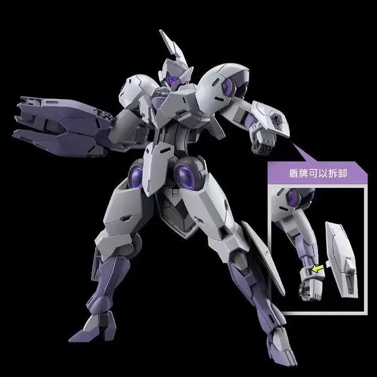 Bandai Gundam Dämon Richter HG1/144 Mercury's Hexe Hübsche Farbe Transparent Montage Modell Ornament Jungen Pädagogisches Spielzeug Geschenk – Detail 5