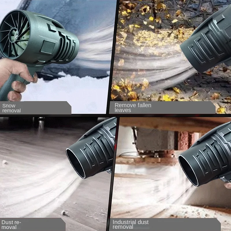 Leaf Blower Powerful Turbo Fan High Speed ​​Snow Blower 송풍기 Leaf Blower Cordless 송풍기무선 초강력Dmuchawa Powietrza 대포 송풍기 송풍기 대포 대포송풍기 2