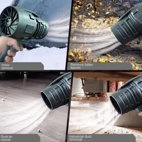 Leaf Blower Powerful Turbo Fan High Speed ​​Snow Blower 송풍기 Leaf Blower Cordless 송풍기무선 초강력Dmuchawa Powietrza 대포 송풍기 송풍기 대포 대포송풍기 2