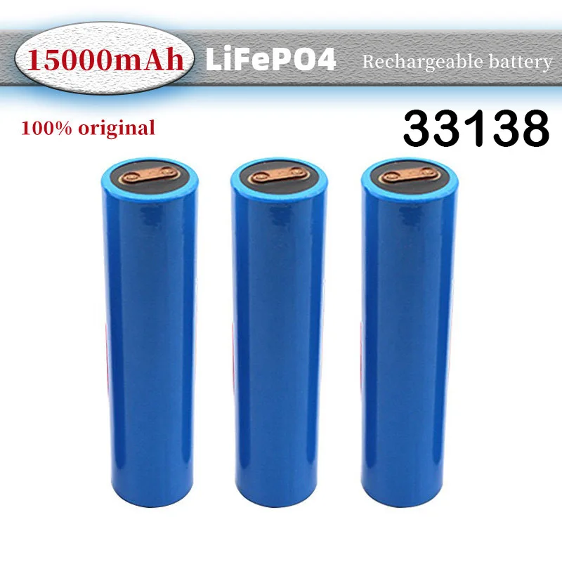 33138 Lifepo4 Lithium Batteries 3.2v 15ah Rechargeable Battery For DIY