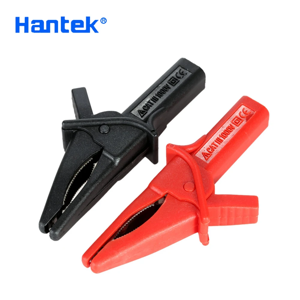 Oscilloscope probe Hantek HT18A crocodile clip large dolphin electric gator clip 4mm for digital USB oscilloscope automotive tools accessories