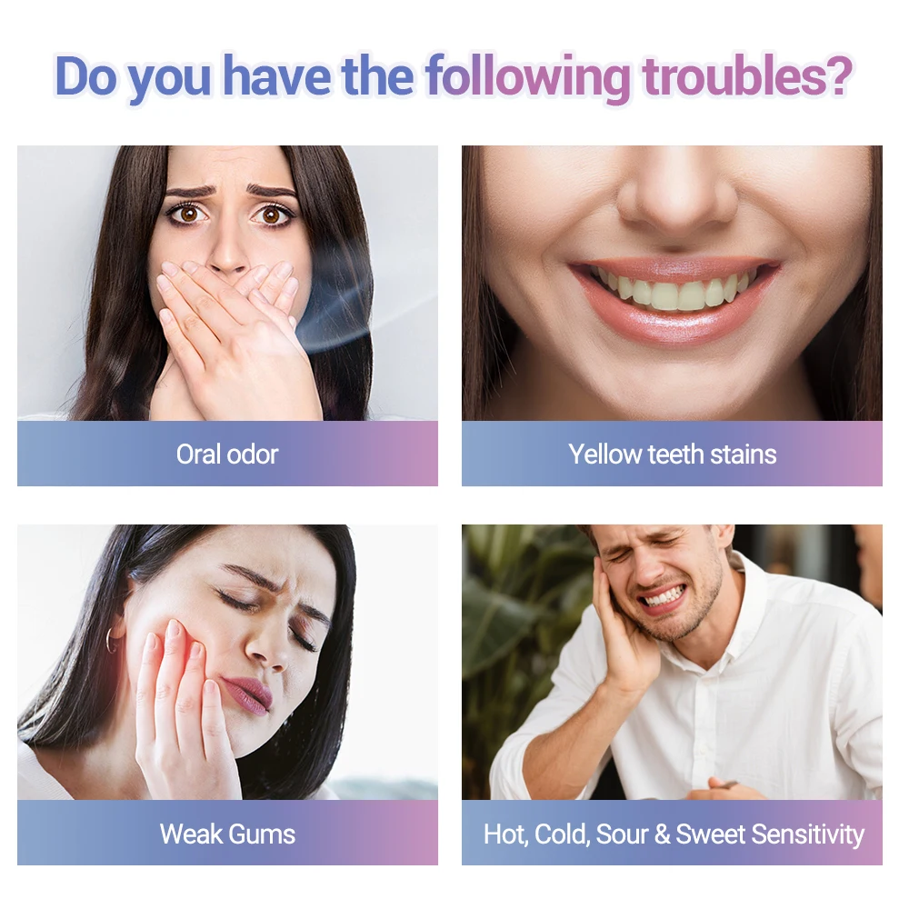 Niacinamide Whitening Toothpaste for Fresh Breath and Clean Teeth