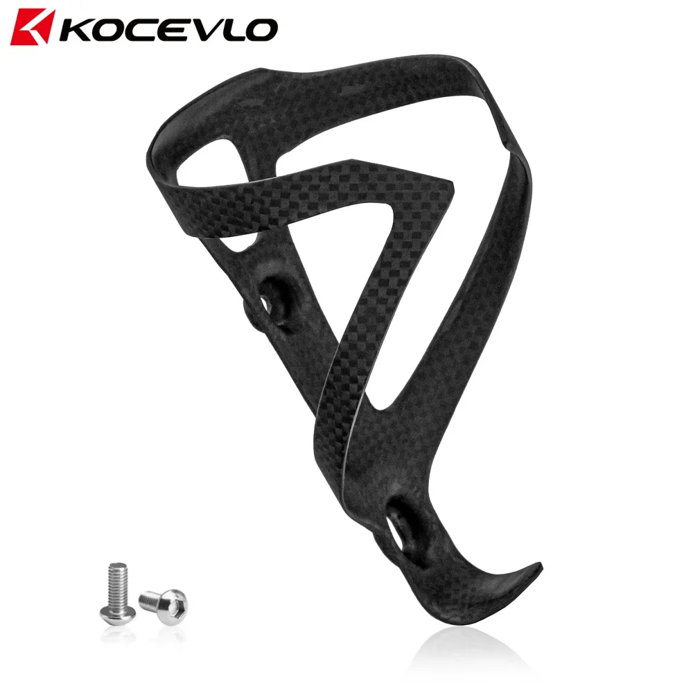 KOCEVLO carbon bottle cage RXL lightweight bicycle bike cycling carbon holder 22g black 3K carbon matt