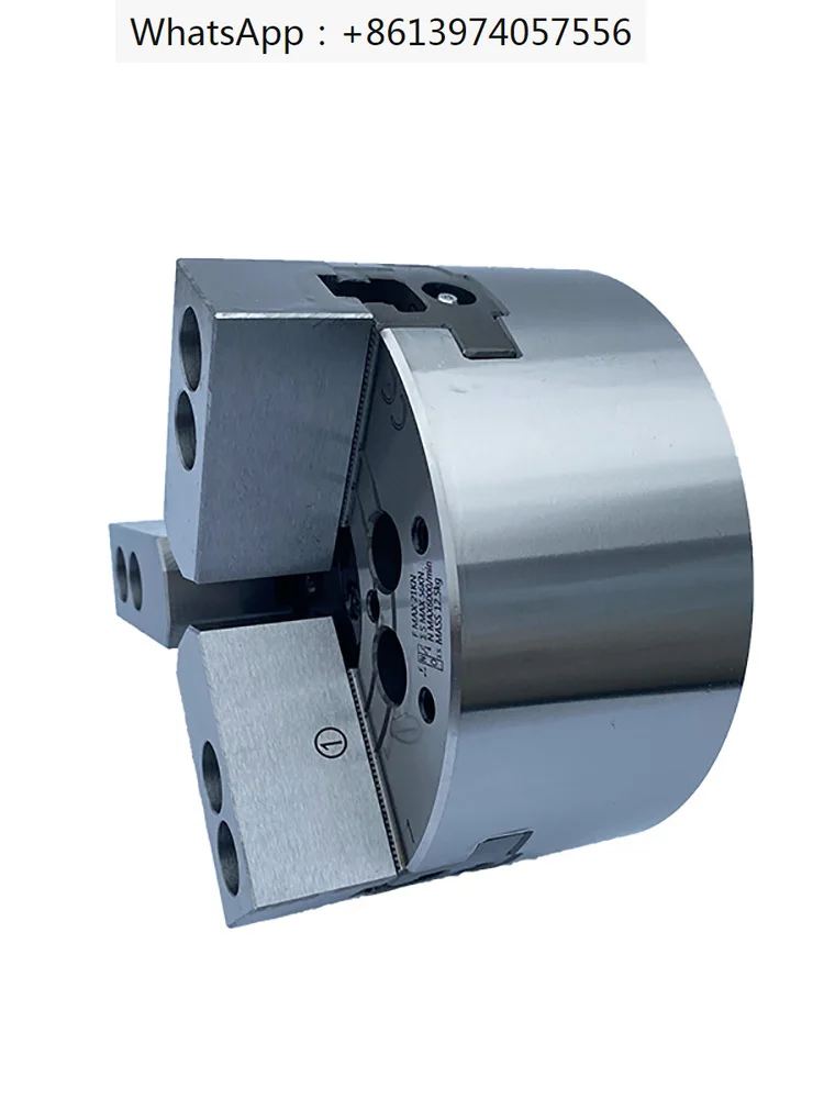 

Taiwan standard: hollow solid hydraulic chuck, three-jaw high-speed power chuck, 5 6, 8 10, 12, 15 inch all-steel bodyv