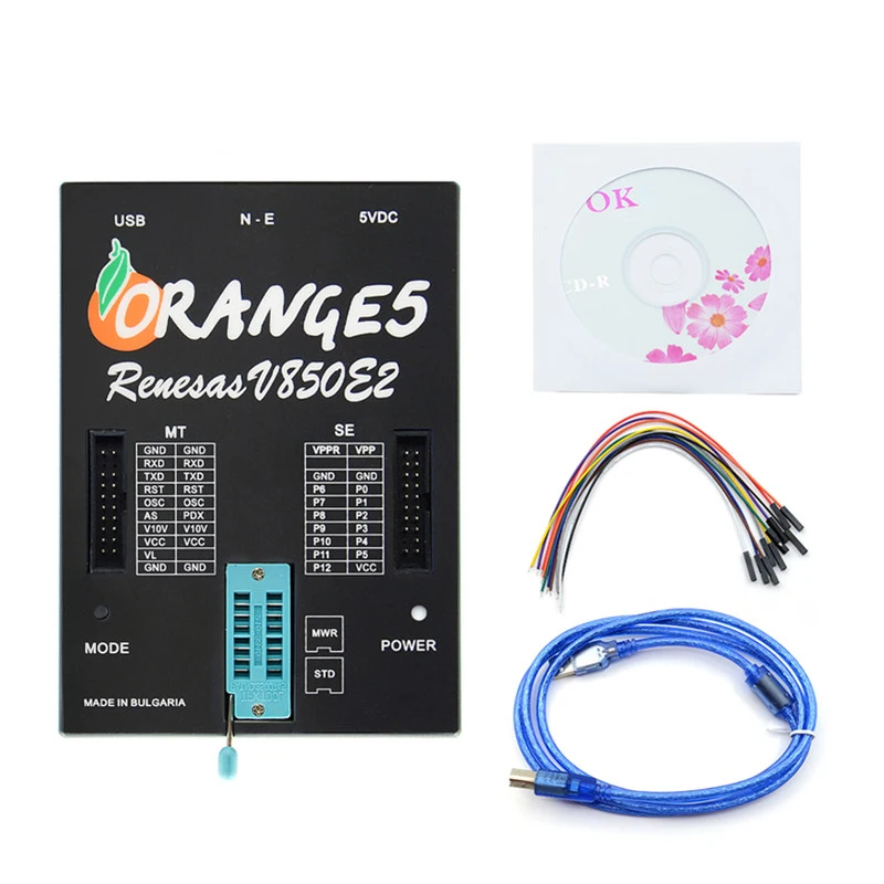 car battery drain tester 2022 Professional OEM Orange 5 ECU Programmer with Full Adapter Orange5 Programming V1.36/1.34 Main Unit Enhanced Function car battery reader Diagnostic Tools