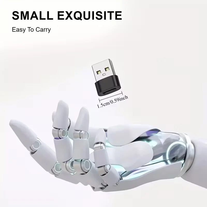 Universal USB to USB-C Adapter Pack - Fast Charging, Data Transfer & OTG Functionality