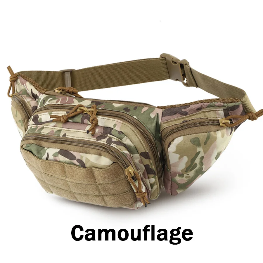 لقطة مقربة لحقيبة الخصر على آلية المشبك