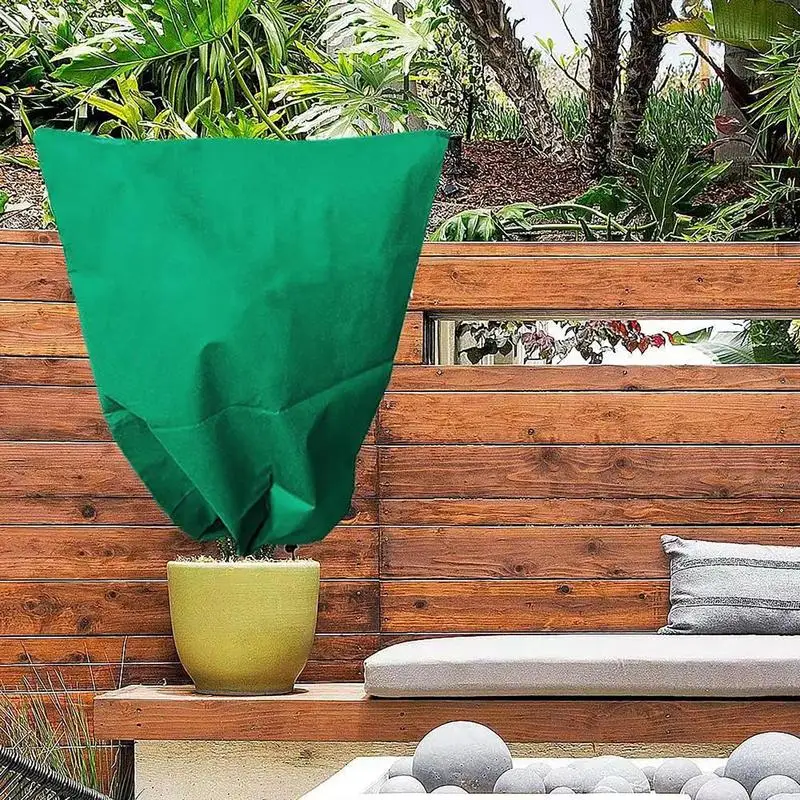 

Plant Cover Frost Protection Bag Shrub Winter Coverings Reusable Yard Plants Protecting Winter Guard Gardening Accessories