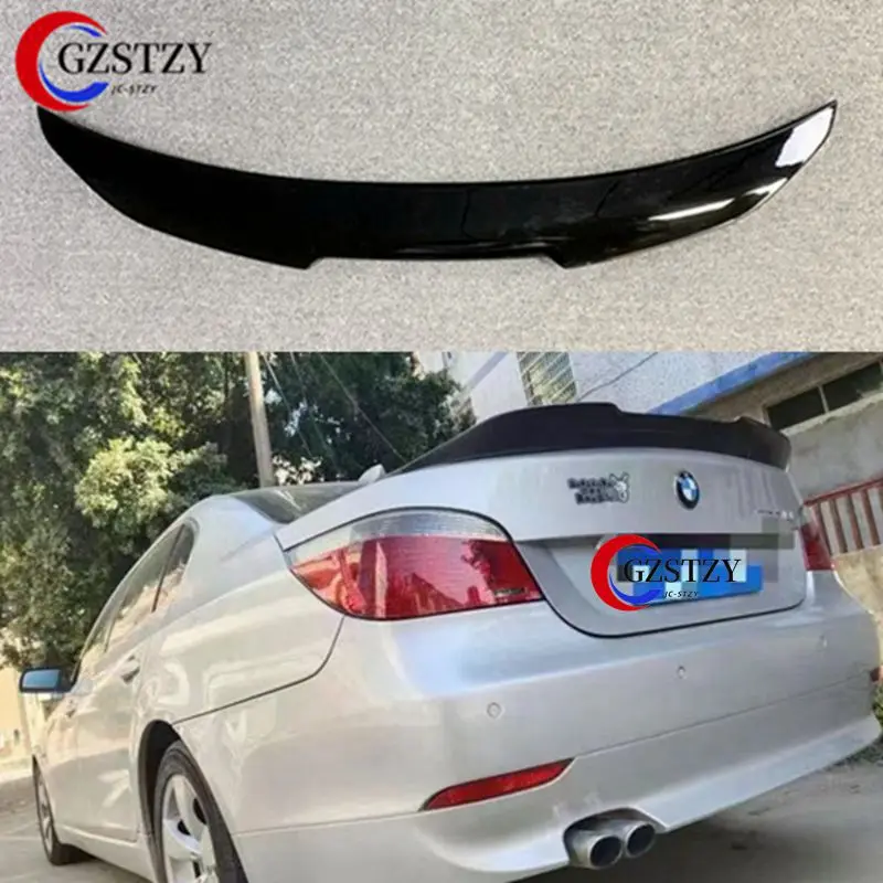 Für BMW 5er E60 M5 Abs Carbon Spoiler Heckflügel Lippen spoiler Dekoration  Auto Styling - AliExpress