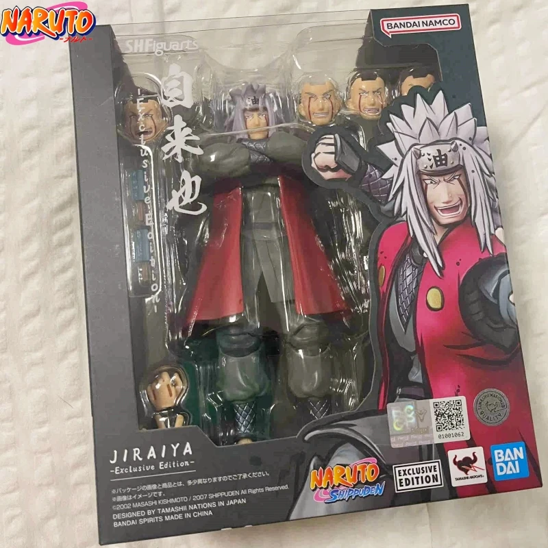 

Original Bandai S.h Figuarts Jiraiya Exclusive Edition Naruto In Stock Anime Action Limited Collection Figures Model Toy