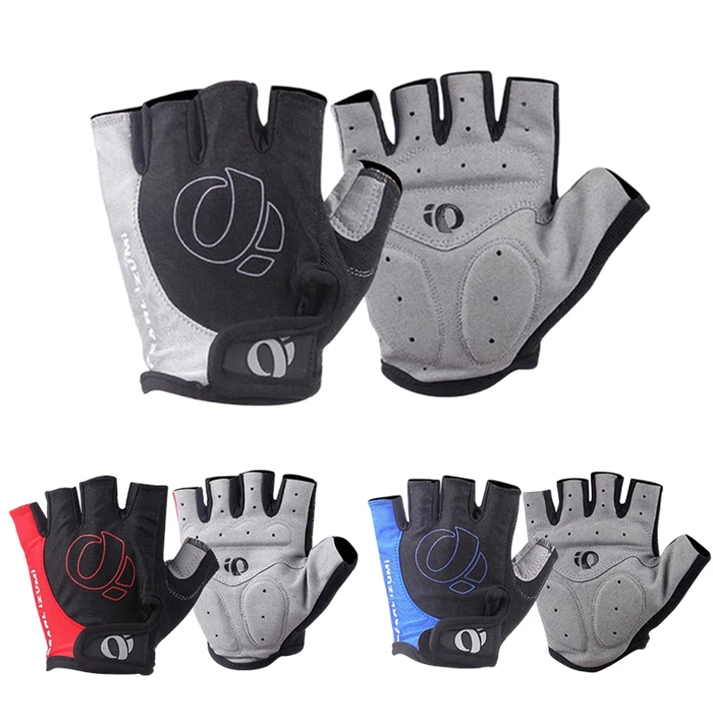 1pair Half Finger Motorcycle Gloves Anti-Slip Anti Shock MTB Road Bike Cycling Gloves Fingerless Gloves Cycling Accessories