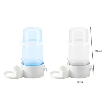 Bird Water Drinker Feeder Container Squirrel Parrot Water Dispenser Pet Bird Food Box Dispenser Cage Accessories Birds Supplies 6