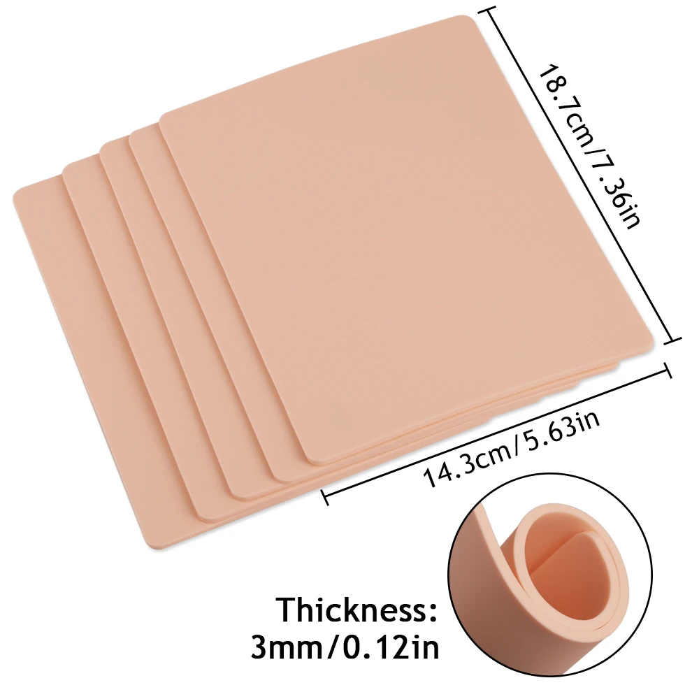 Thicker A4 Tattoo Practice Skin for Permanent Makeup Training