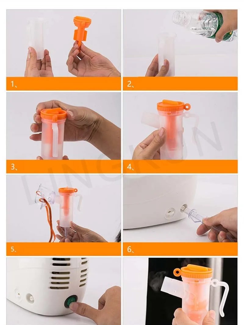 Mesh Nebulizer Medical Nebulizer Asthma Inhaler Spacer Air Compressor Atomizer Medical Nebulizer Health Care Inhaler Compact Nebulizer For Asthma Machine With Accessories