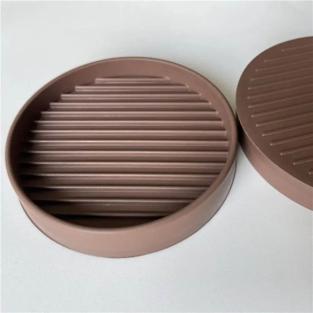 Set of 4 Non-Slip Rubber Furniture Pads and Caster Cups