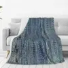 Ndop Cameroon West African Textile Blankets Fleece Warm Sofa Throw Blankets For Couch Bedding Office Throws Bedspread Quilt 6