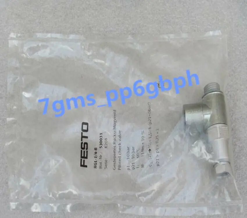 

Новинка, товар FESTO HGL-1/4-B 530031, пневматический разъем, 1 шт.