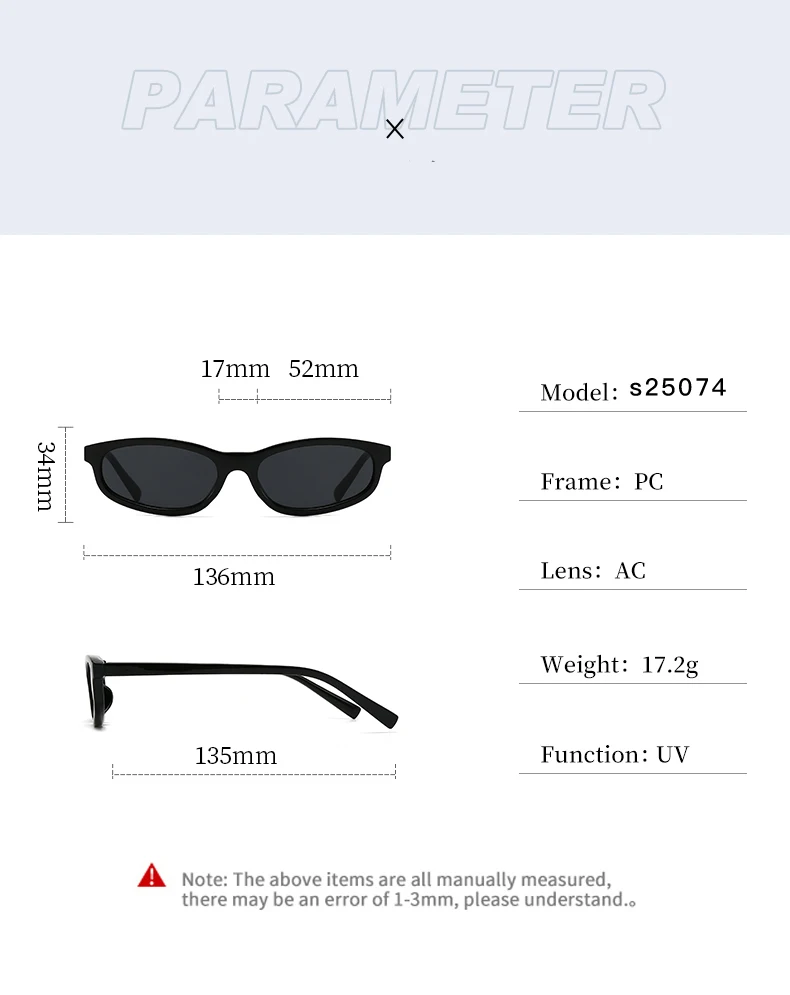Vintage Ovale Anti-Licht-Brille für Damen und Herren, Klassische Modemarke, Tägliche Freizeit- und Reisebrille, UV400-Schutz – Detail 6