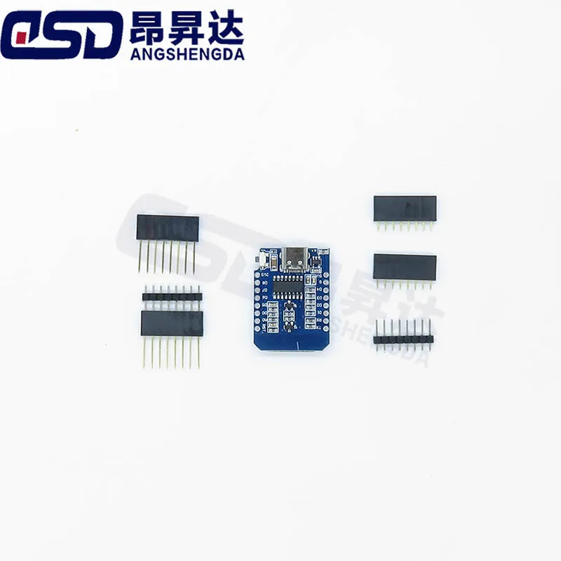 รูปสินค้า บอร์ด Wemos D1 Mini ESP8266 สำหรับ IoT พร้อมขา