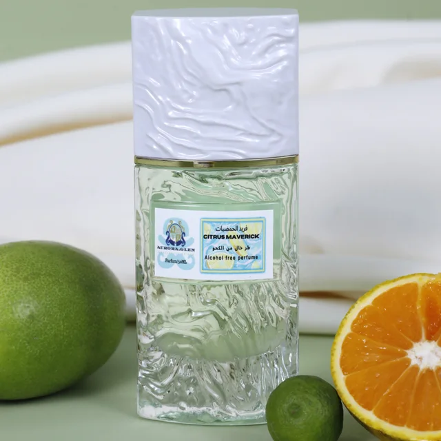 Parfum agrumes sans alcool pour hommes, parfum longue durée, parfum arabe riche, frais et naturel, adapté, 50ml 1