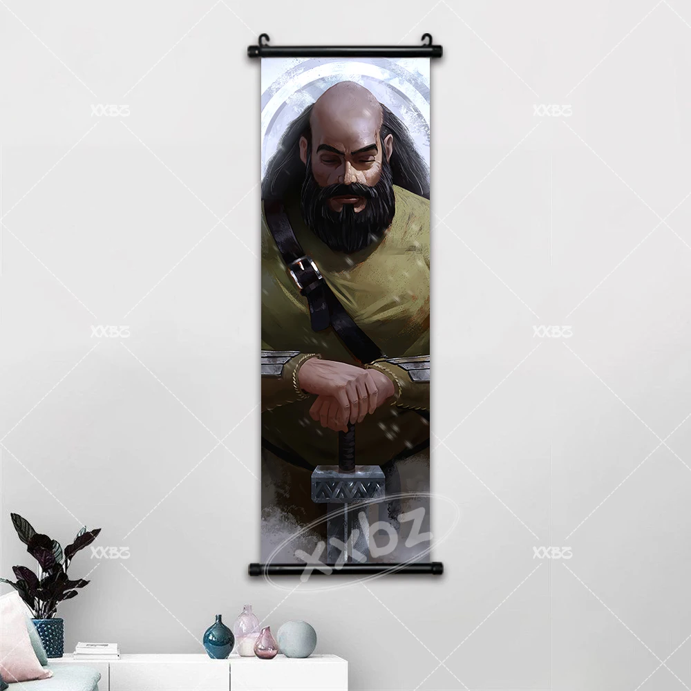 Vinland Saga Anime Wall Art: Thorfinn & Askeladd Decor Canvas Poster