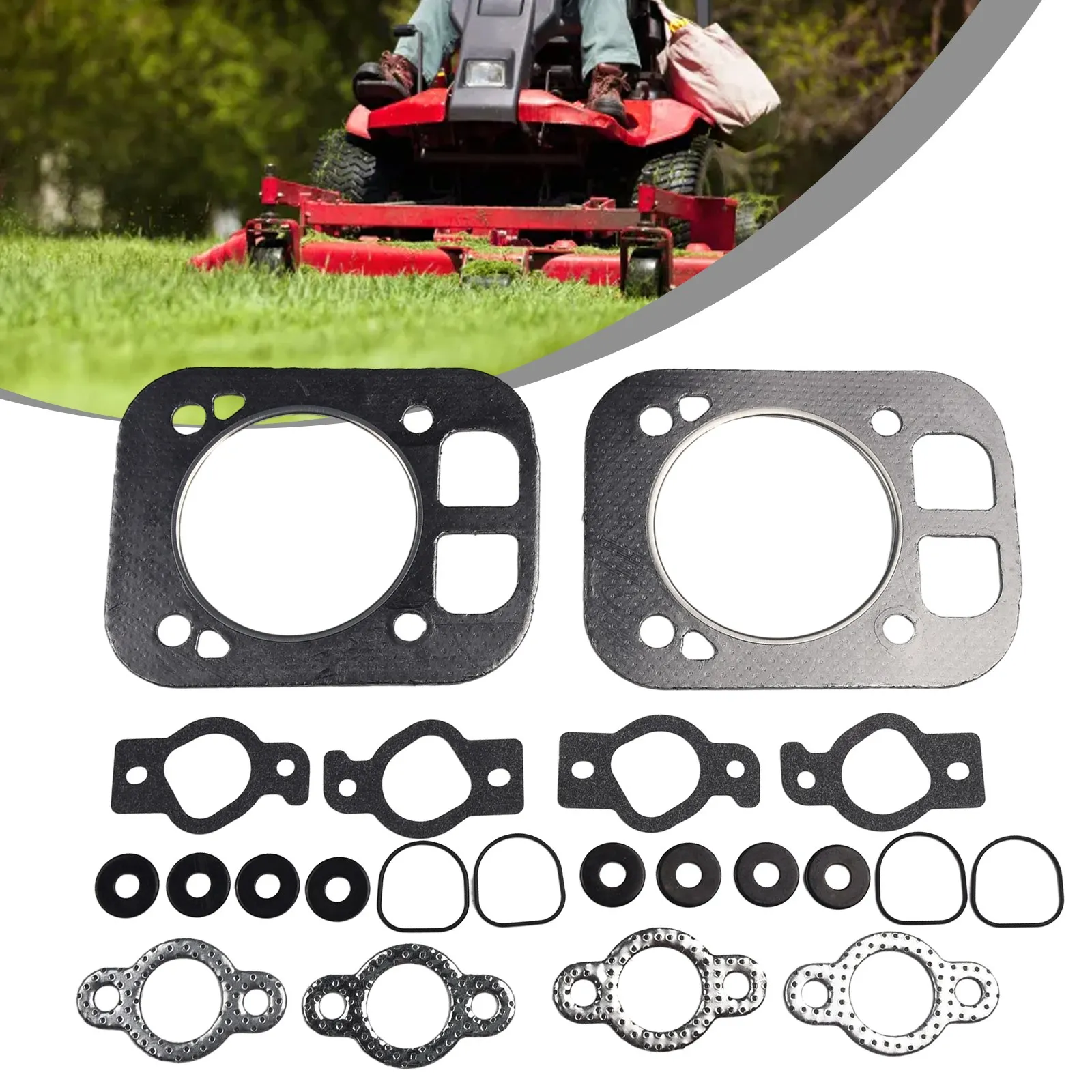 

Gasket Kit Cylinder Head Durable Environmental Cushioning Garden Tools Home Improvement Replacement Part 2pcs/set