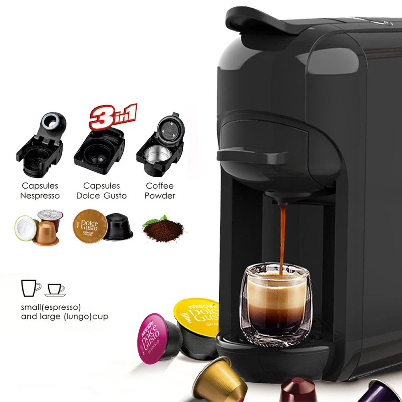 Home Capsule Coffee Machine 1450w Hotel 