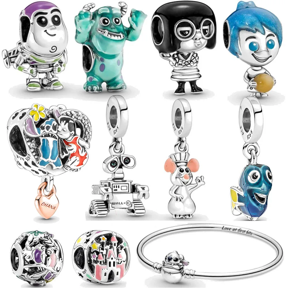 Новинка подвеска серебряная подходящая оригинальная Pandora для модных
