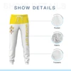 Mens Sweatpants Vatican City Flag Pants with Pockets Joggers Soccer Football Multifunction Sports Sweat With Drawstring 5