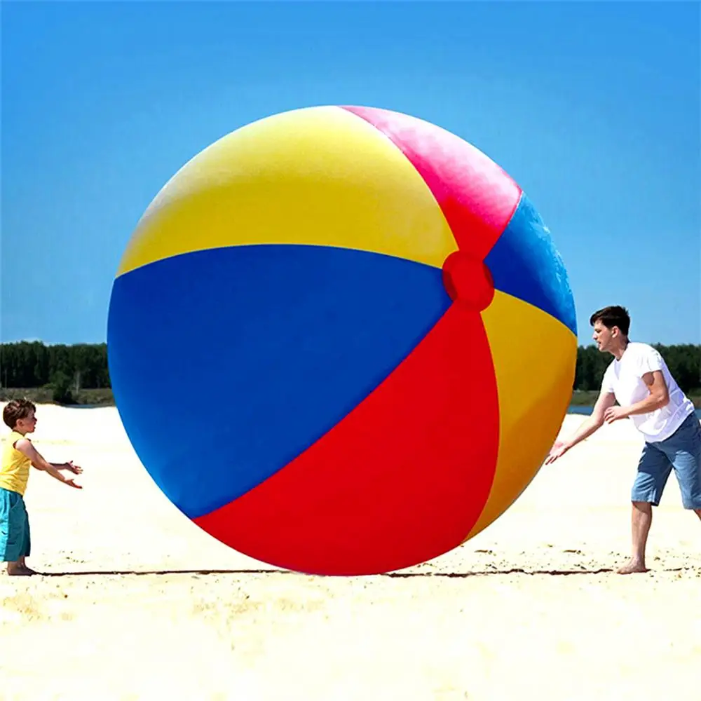 100/150cm Inflatable Pool Beach Sport Ball Football Soccer Inflatable Ball Balloons Swimming Pool Play Party Water Game Balloons bouncing water toy ball