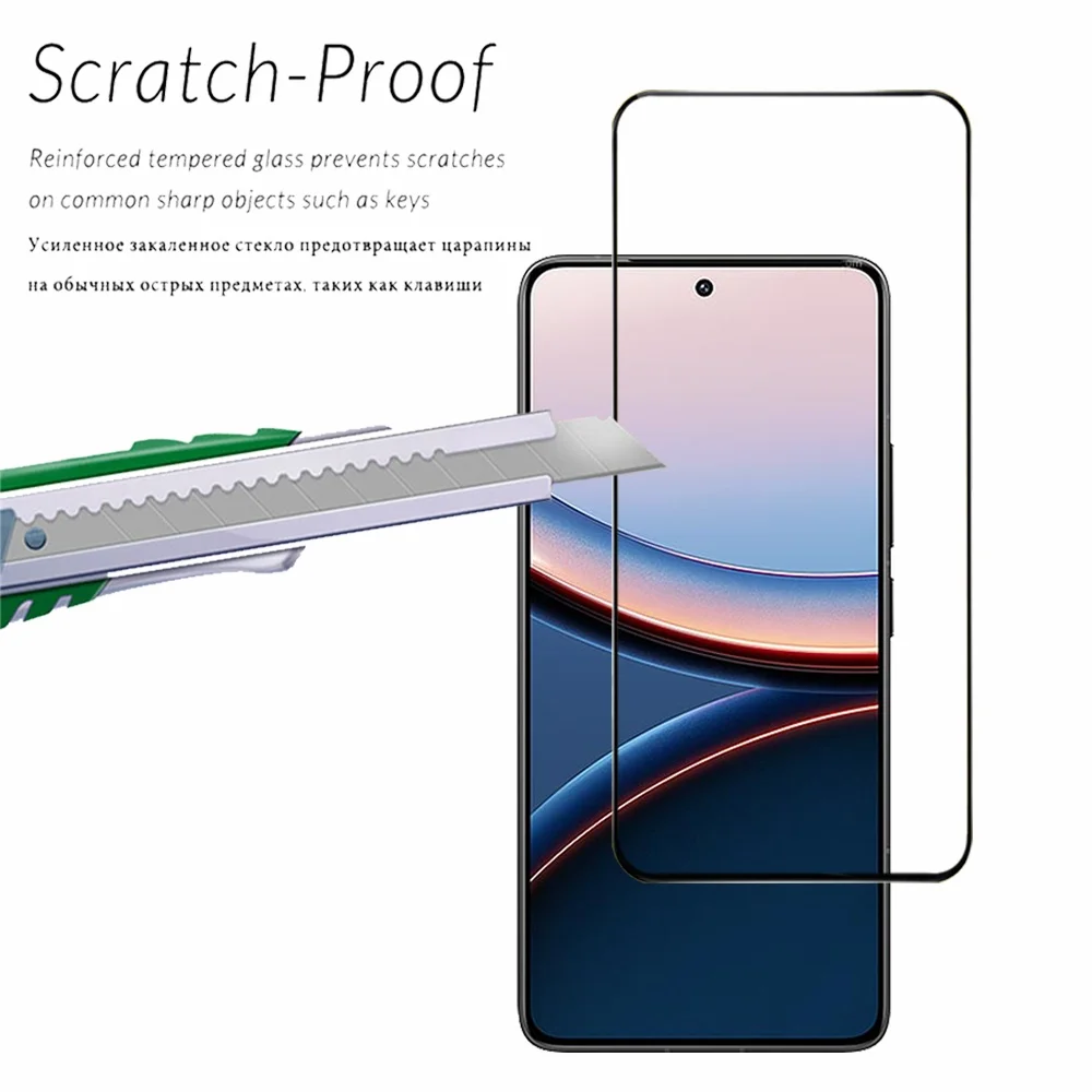 Premium Tempered Glass Screen Protector for Poco | Ultra-Clear & Durable Front Glass Film