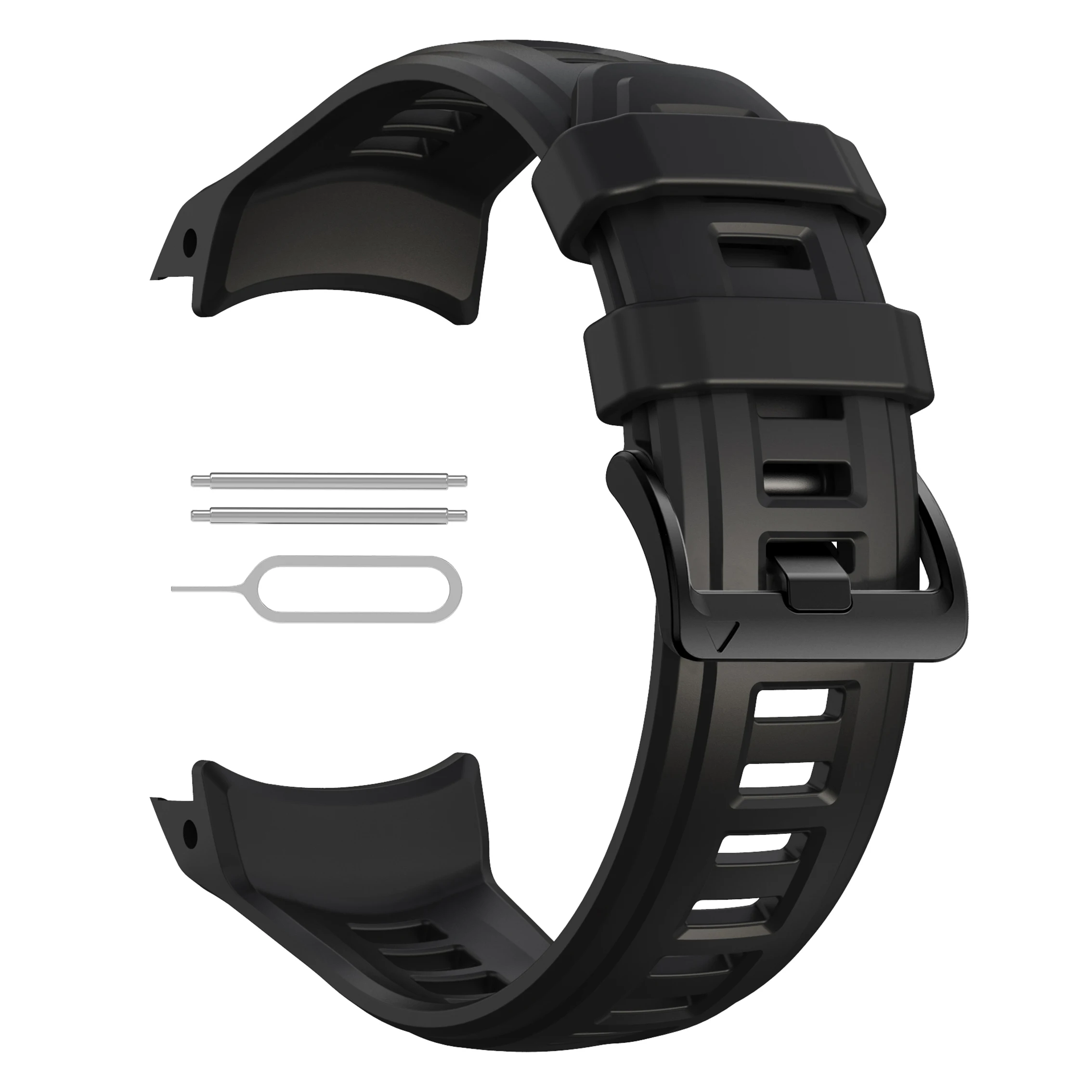 Silicone Strap for Garmin Instinct 3 Amoled 50mm 45mm Original Official Wristband for Garmin Instinct 3 Solar 45mm 50mm Strap
