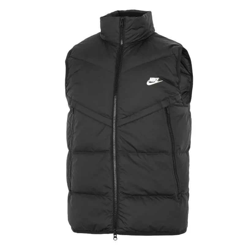 NIKE AS M NK SF WR 650-D FLD VEST Men's Down Coat Vest Warm down jacket Sportswear cooling vest heated jacket