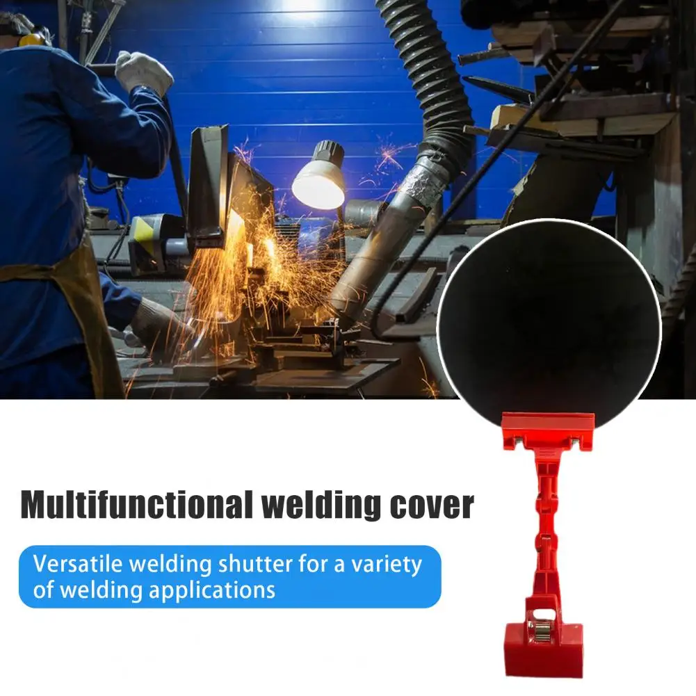 Welding Blackout Panel Welding Curtain Clip-On Universal Round Shading Cover Solar Cover Essential Welder Accessory welding torch cover