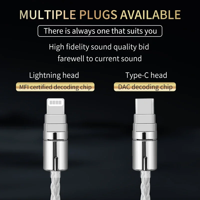 Yyaudio-tipo c para Cabo de Áudio Rca Alto-falante Amplificador Huawei Sumsung Xiaomi Lightning para 2rca Splitter - Image 6