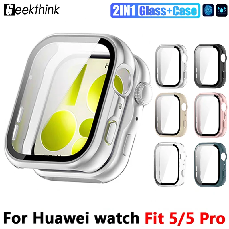 All-Around Screen Protector with Tempered Glass and Hard PC Bumper