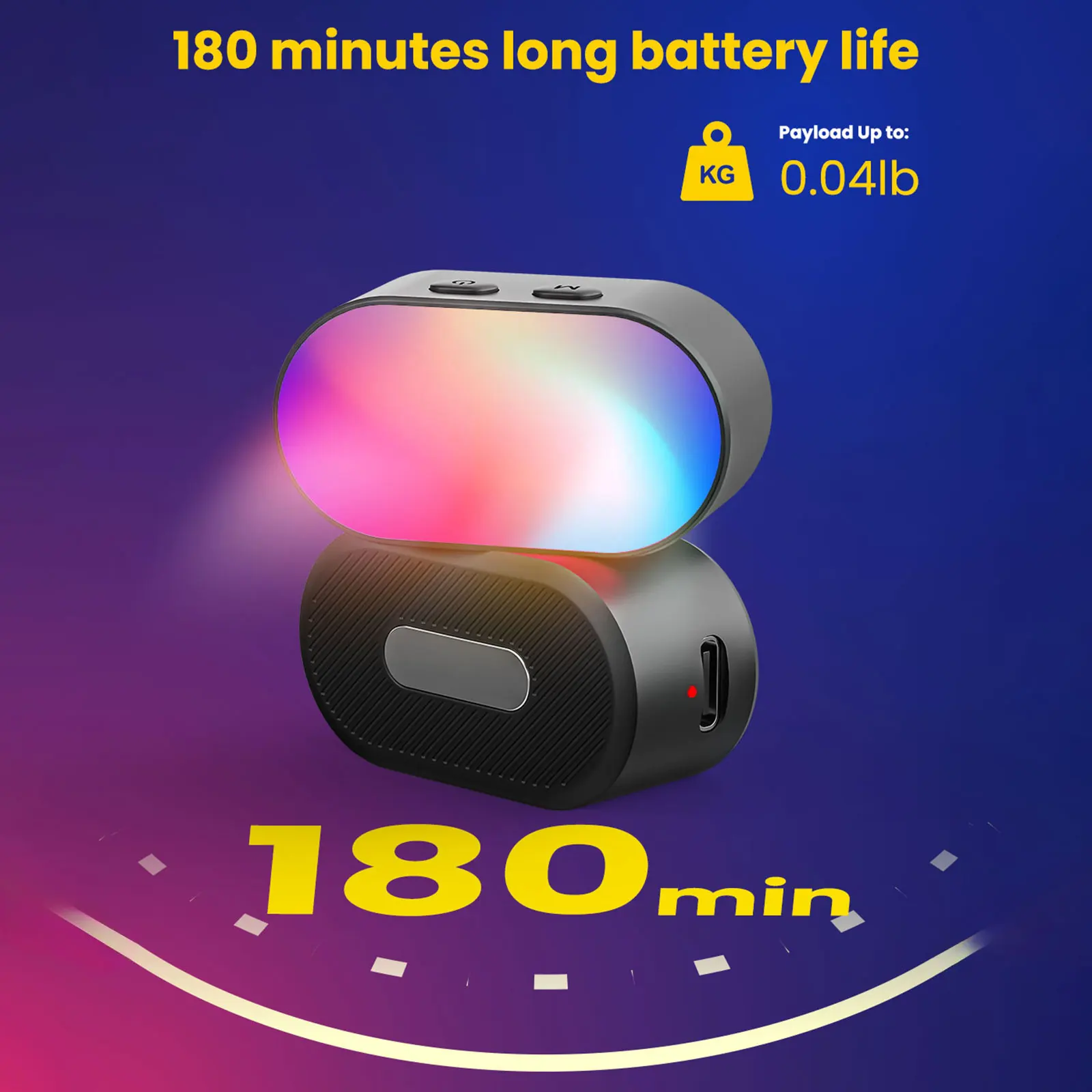 Action Camera Accessories Camera Accessories Handheld Gimbal Accessories Magnetic RGB Fill Light 3-axis Stabilizers