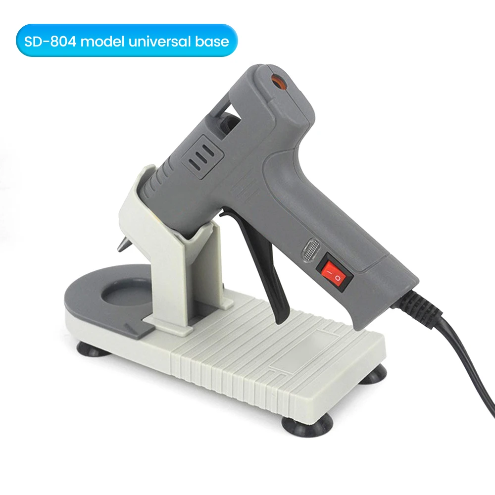 Glue Gun Base Hot Melt Glue Gun Bracket Home DIY Repair Tools Heating Hot Machine Base For SD-E/SD-A601K/SD-804/HK-965/SD-A