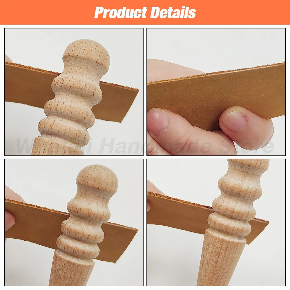 Leather Edge Burnishing Tool Craft Kit for Wood Leather leather tools leather craft tool kit leather craft tools leather craft tool
