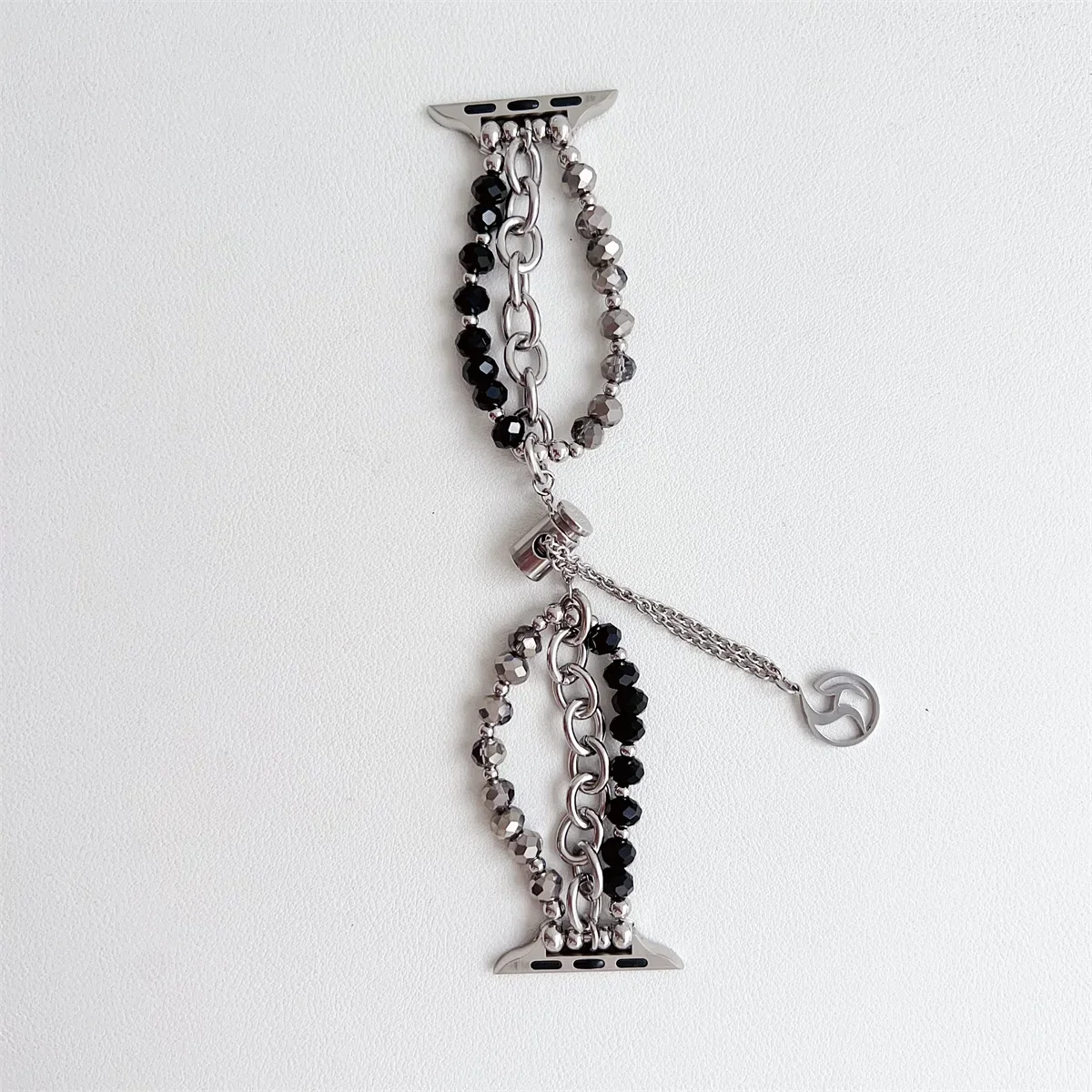 Bracelet de montre à bijoux pour iWatch Ultra 2 Series 10/9/8/7/6/5 Bracelet de montre tendance 42/44/45/46/49 mm 38/40/41 mm_voghion.com