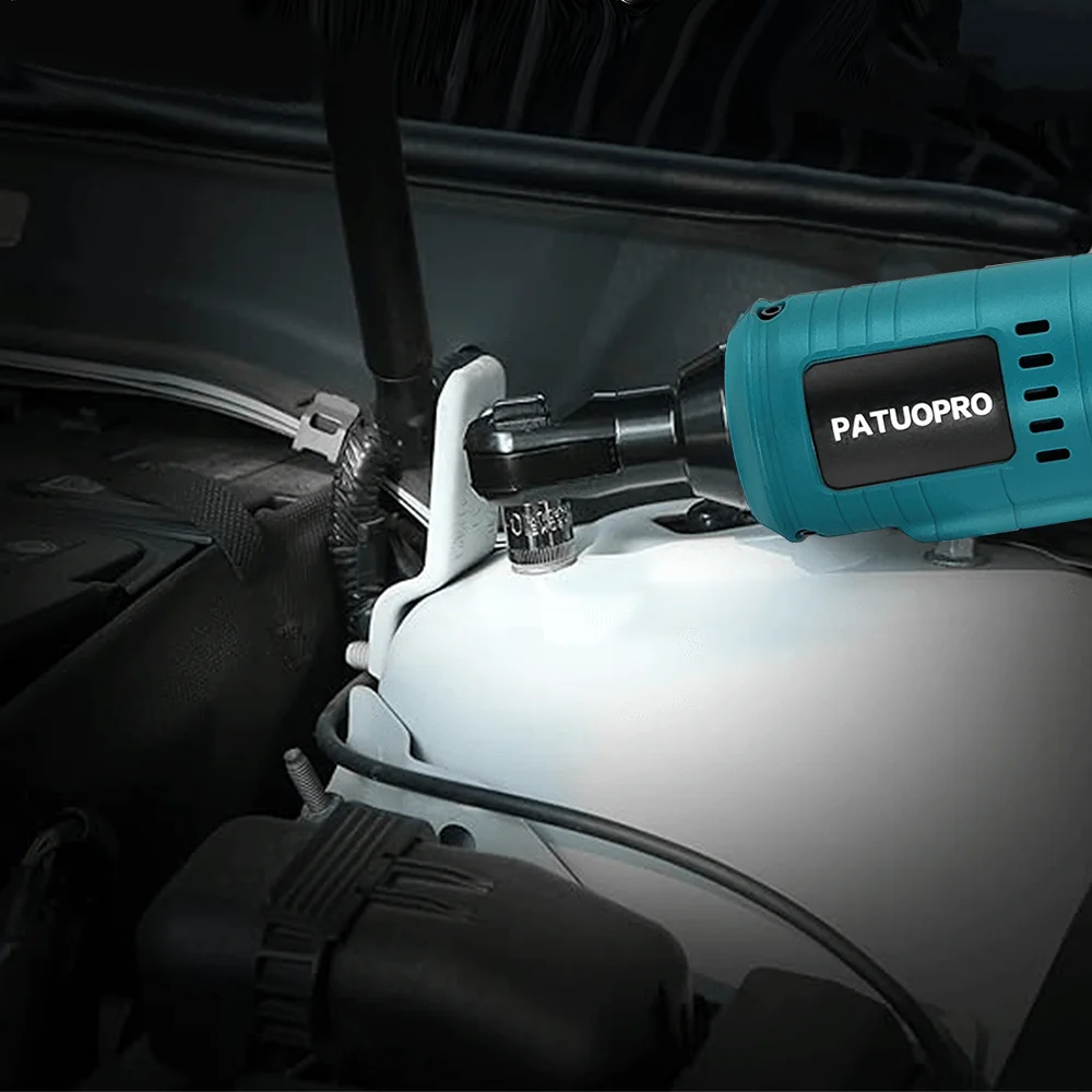 PATUOPRO 300N.m Brushless Electric Ratchet Wrench 1/2 Inch Cordless Driver Removal Screw Nut Power Tools For Makita 18V Battery 6